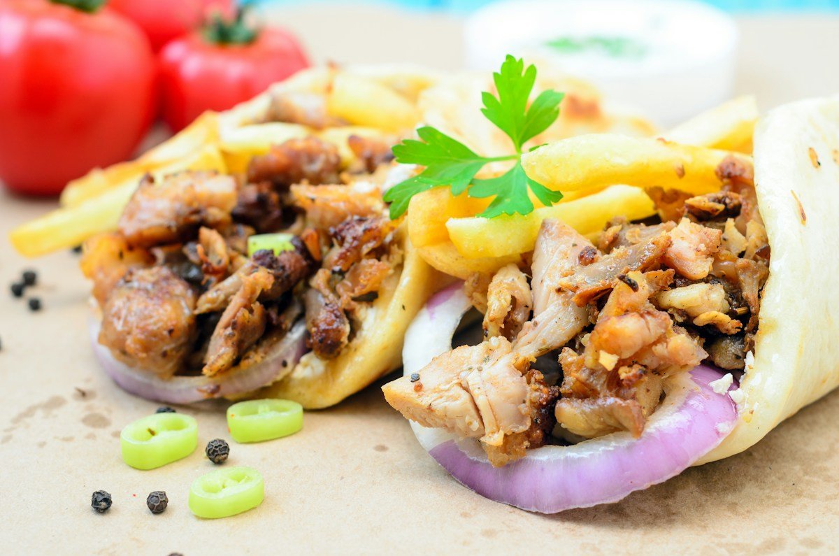 وجبة شاورما عربي