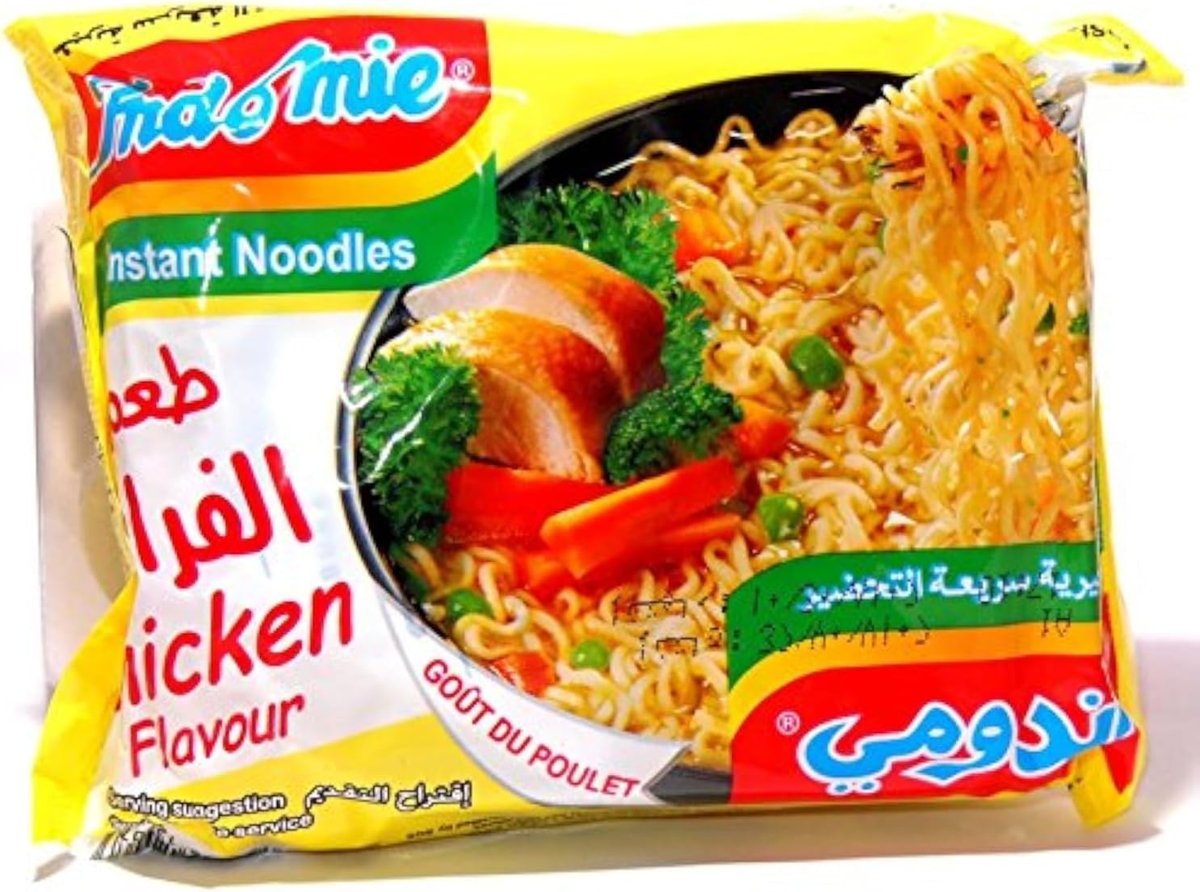 إندومي 10 جنيه (جميع الأطعمة)