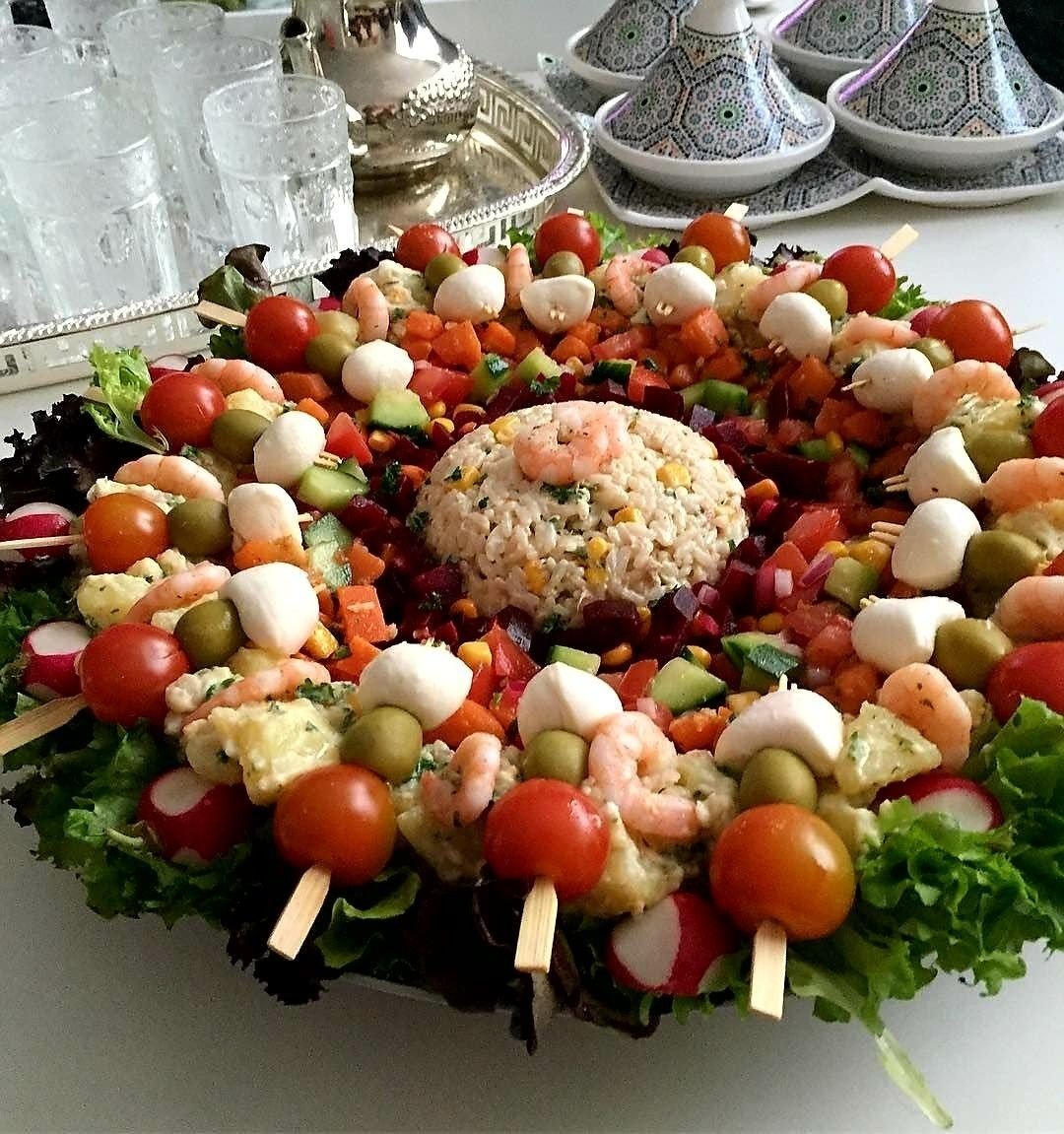 طبق بيض مقطع (2) بالطحينة