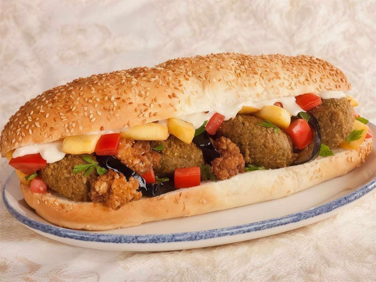 ساندوتش فول بالسمن