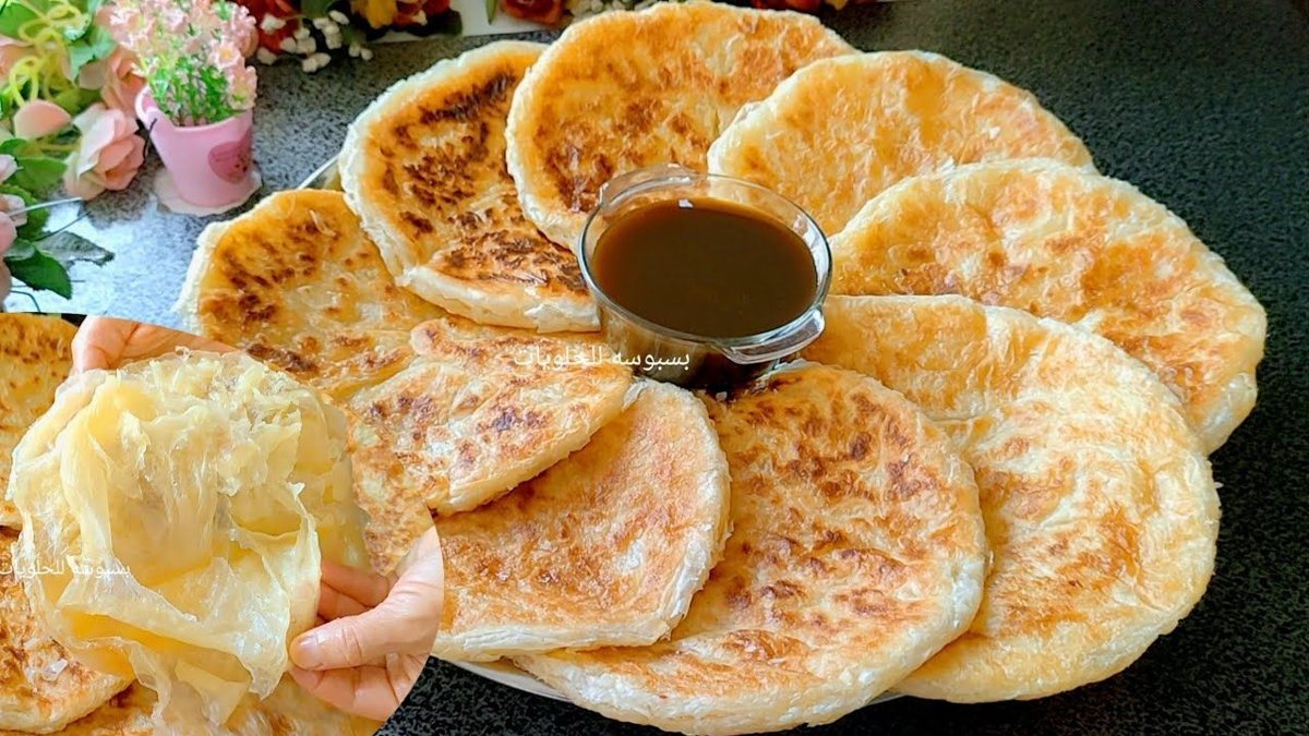 فطيرة بغاشة بالسمن والسكر