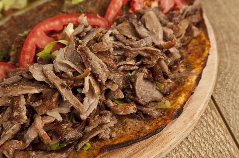 مكرونة شاورما لحم أو فراخ