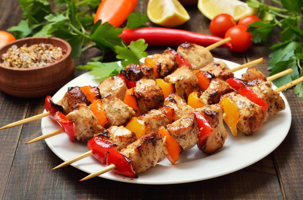 وجبة شيش طاووق